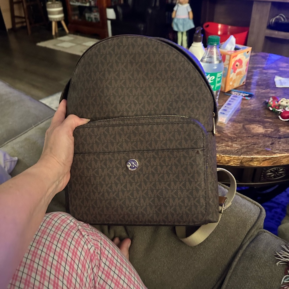 Michael kors backpack purse